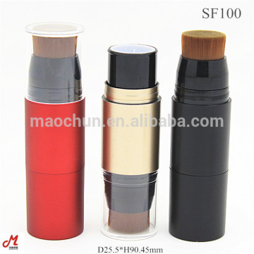 SF100 Luxury cosmetic empty stick concealer container with brush